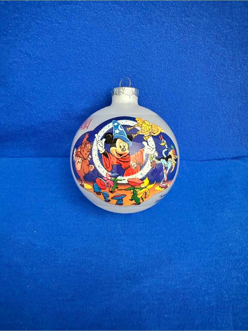 VTG Walt Disney's Fantasia Christmas Ornament Set of 2-Fantasia 50th Anniversary - Picture 8 of 15